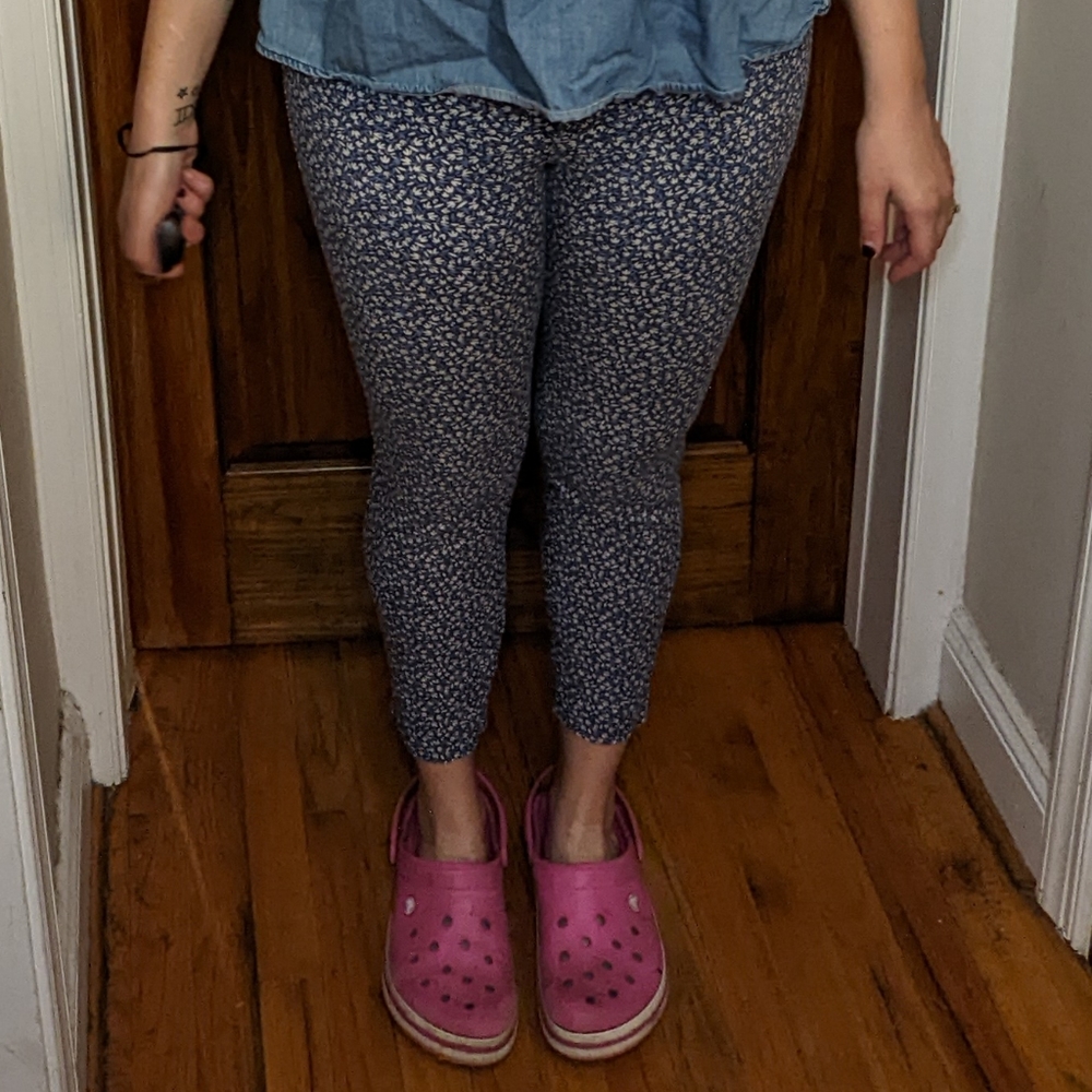 Floral Capris